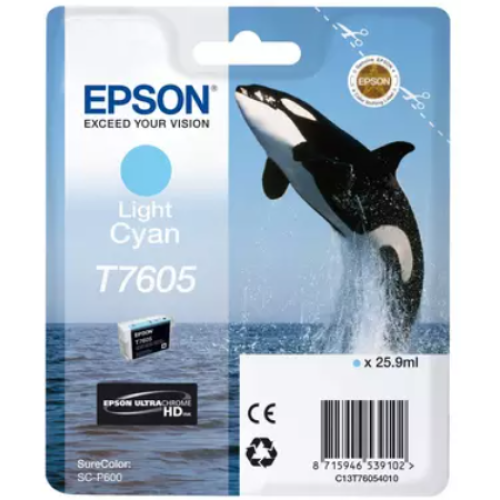 C13T76054010 - Epson T7605 ( Light Cyan) Cartridge