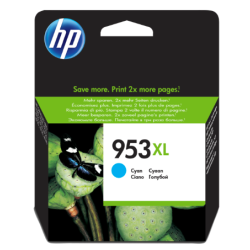 F6U16AE  - HP 953XL High Yield Cyan Original Ink Cartridge