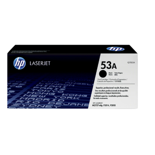 Q7553A - HP 53A Black LJ Toner Cart, 3 000 pages